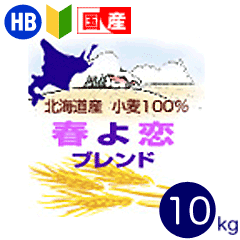 強力粉 春よ恋ブレンド 北海道産パン用小麦粉 10kg