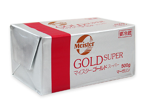 マーガリン マイスター ゴールドスーパー無塩 業務用 500g