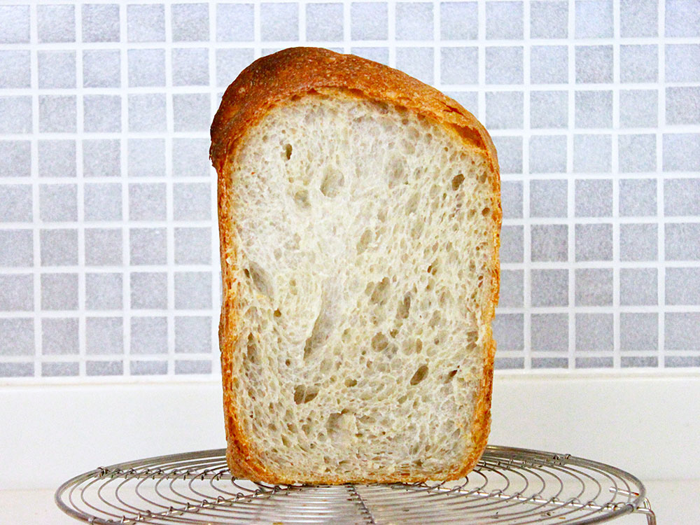 はるゆたかブレンドプレミアム７を使ったホームベーカリー食パン