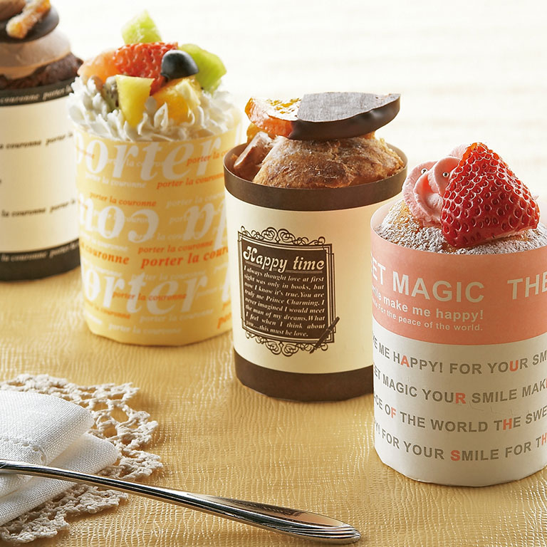 紙型」 トールカップ「ハッピータイム」 【ママパンWEB本店】小麦粉と優れた食材をそろえるお店