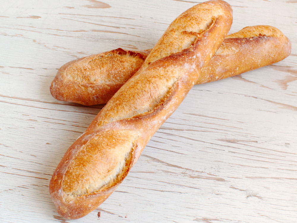 基本のkey バゲット ディレクト法 フランスパン生地の棒状成形 のレシピ ママパンweb本店 小麦粉と優れた食材をそろえるお店