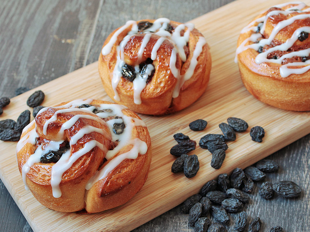 シナモンレーズンイースターブレッドのレシピ