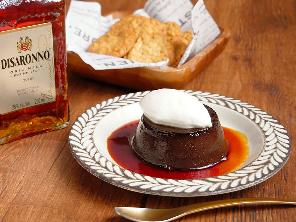 カカオと洋酒が香る大人の濃厚チョコプリン「ボネ」のレシピ