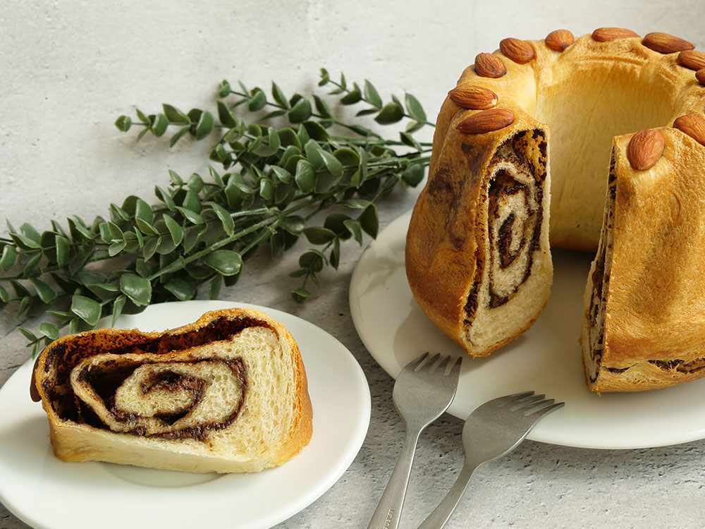 型 シリコン樹脂塗装 クグロフ型 小 TC__ 【ママパンWEB本店】小麦粉と