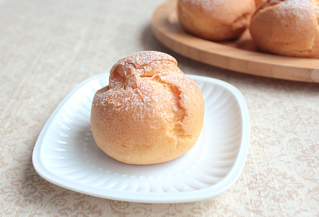 シュー生地焼成