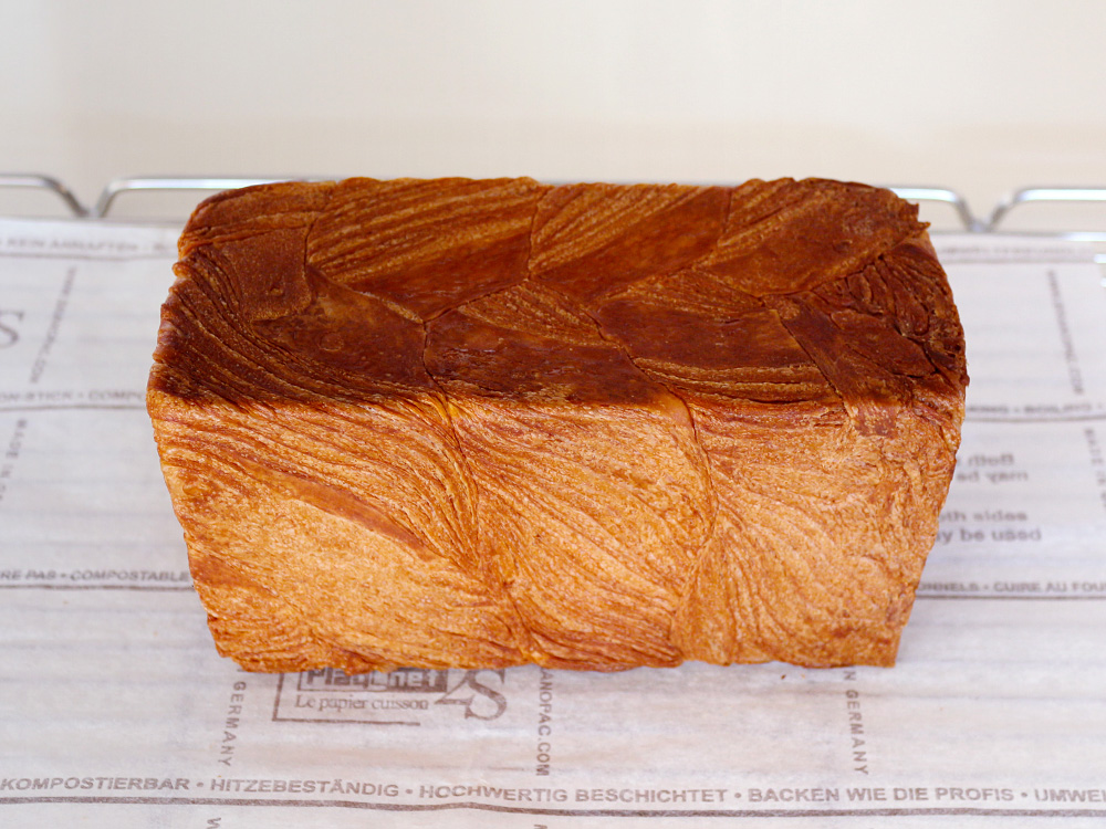 プレミアム7で作るデニッシュ食パン