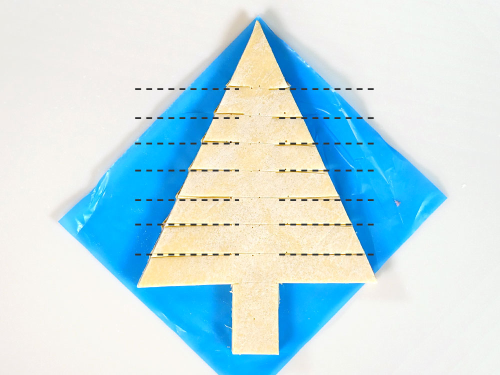 クリスマスツリーパイ