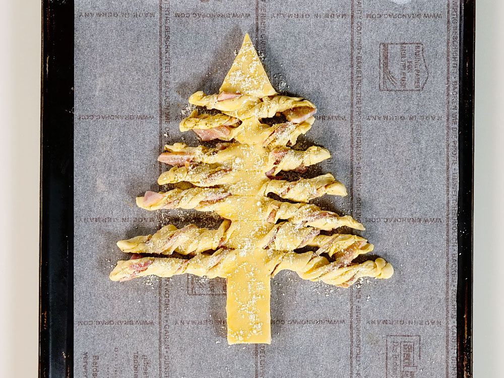 クリスマスツリーパイ