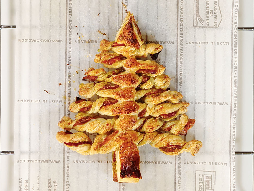 クリスマスツリーパイ