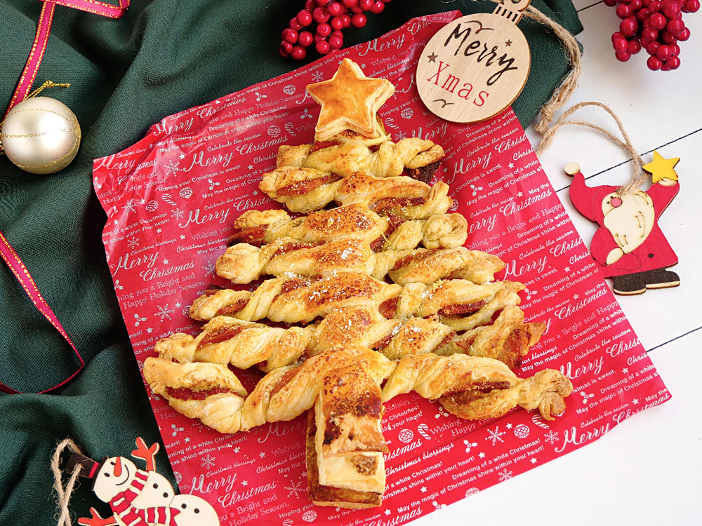 クリスマスツリーパイ