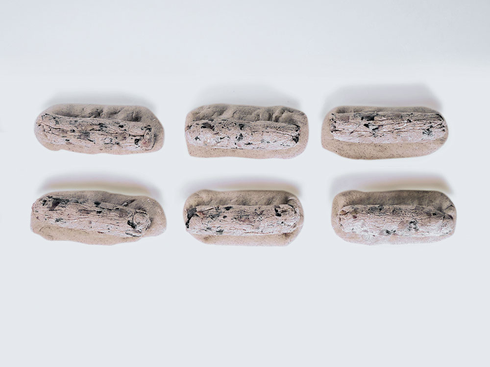 馬蹄型黒豆きな粉ブレッド