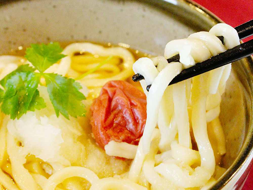 はるゆたかブレンドプレミアム7で作るさっぱりうどん