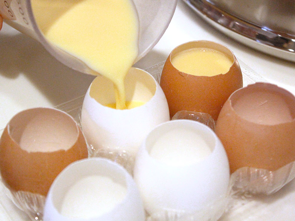 イースターのたまごプリン