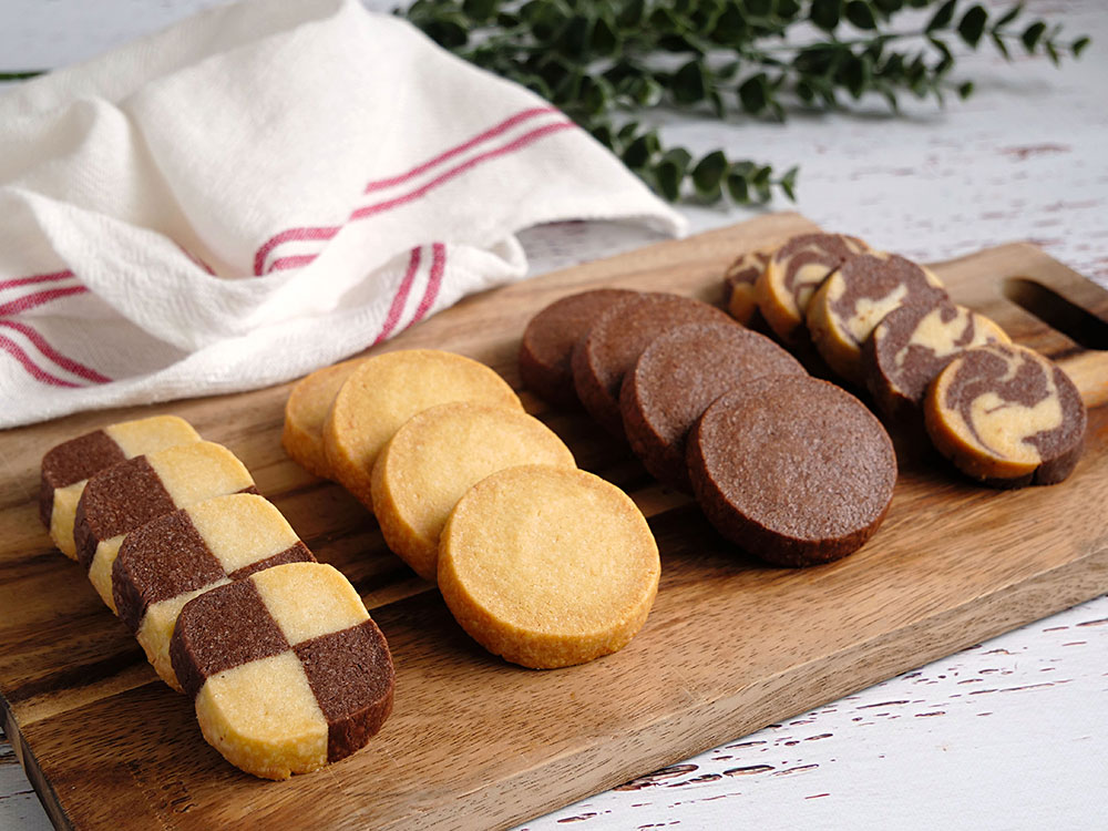 型なしで作れる基本のアイスボックスクッキー