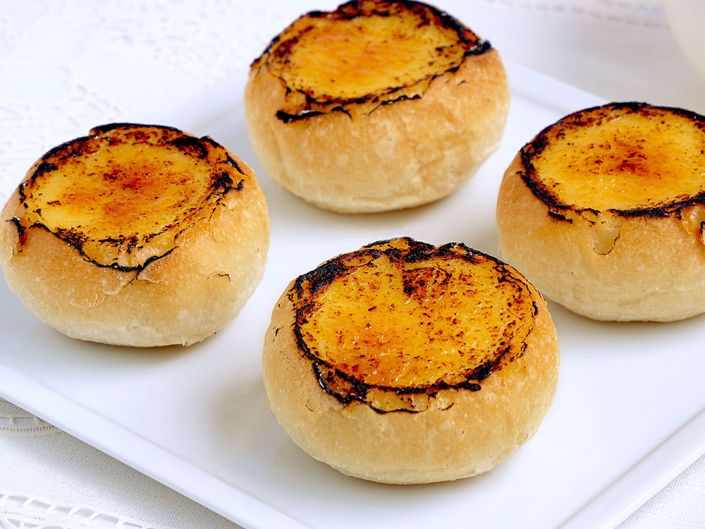 ブリュレ風プティ パン ア ラ クレーム